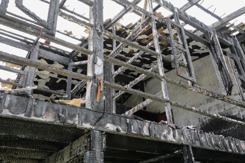 Damaged Structural Framework